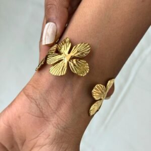 Sunflower Handcuff Bangle product photo 4 | Glossy.pk Pakistan
