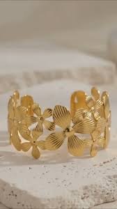Sunflower Handcuff Bangle product photo 3 | Glossy.pk Pakistan