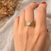 Chunky Stone Ring product photo 2 | Glossy.pk Pakistan