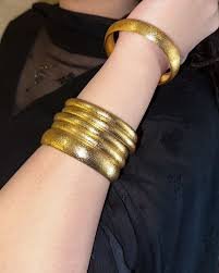 Antique Desi Bangle - GOLD — jewellery from Glossy.pk, Pakistan